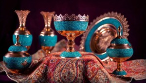 بيع المشغولات اليدوية الايرانية